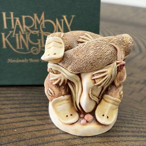 Harmony Kingdom Down Under Platypus Trinket Box Figurine  with Original Box